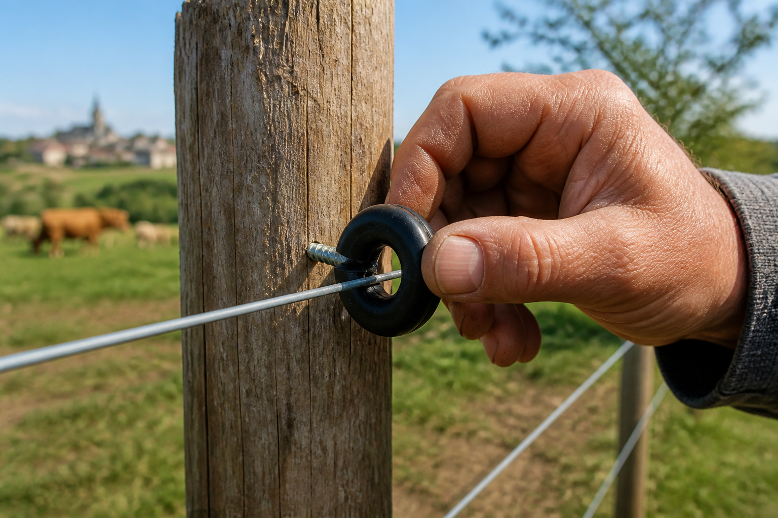 isolant cloture electrique