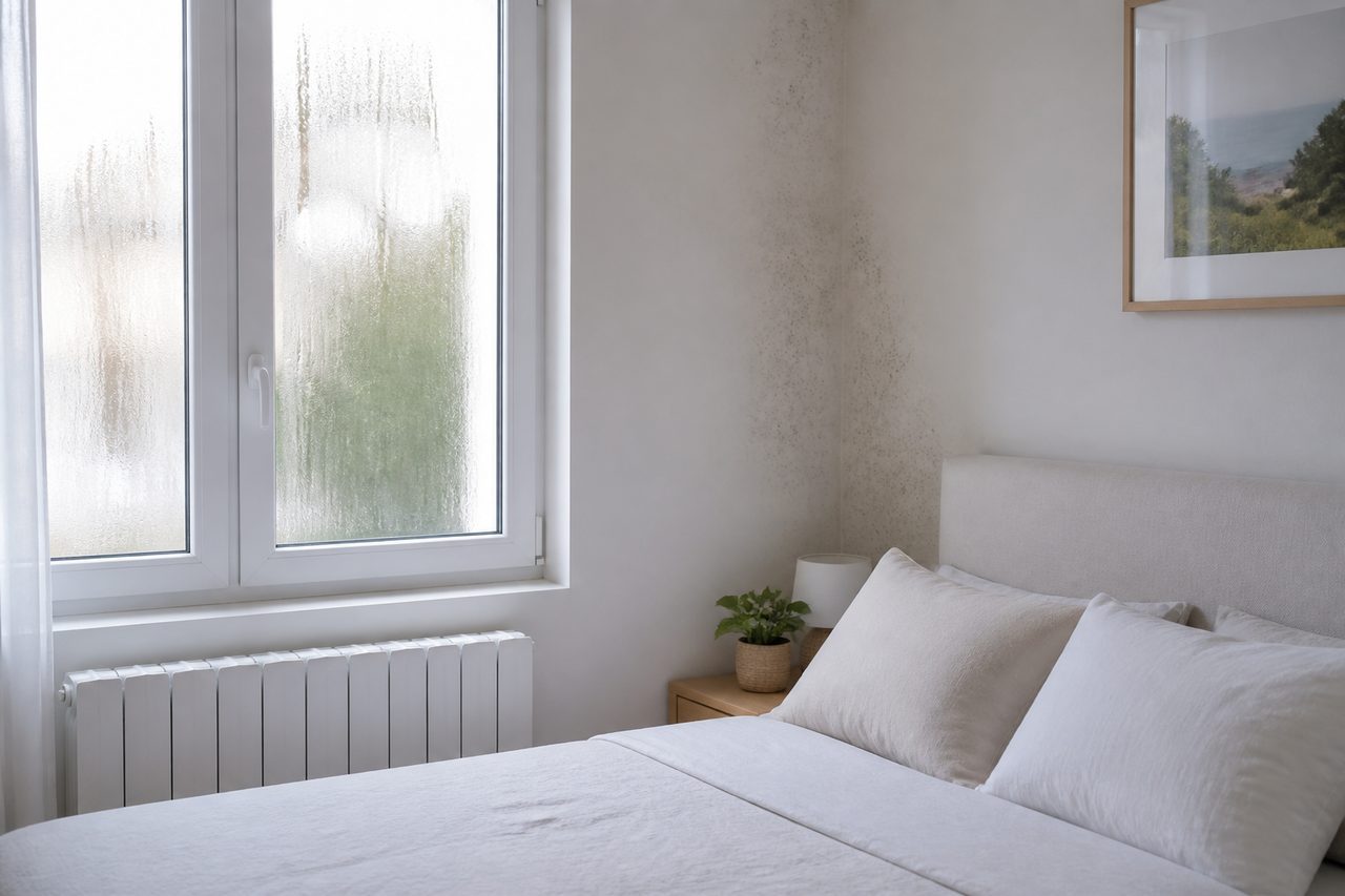 Humidité chambre : causes, signes et solutions pour retrouver une pièce saine